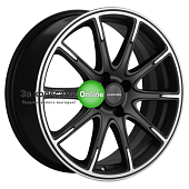 Khomen Wheels KHW1707 (Lada Granta) 6,5x17/4x98 ET38 D58,6 Black-FP matt