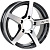 RST R136 6x16/5x139.7 D98 ET40 Глянцевый черный с полированной лицевой частью