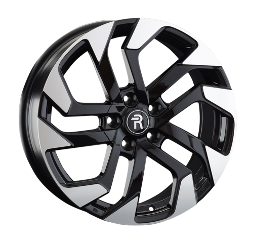 Колесный диск Replay TY259 7x17/5x114.3 D60.1 ET35 Чёрный полностью полированный купить в Самаре фото №1