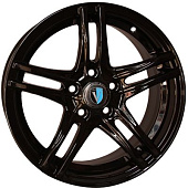 Venti 1505 6x15/5x100 D57.1 ET38 Черный глянцевый