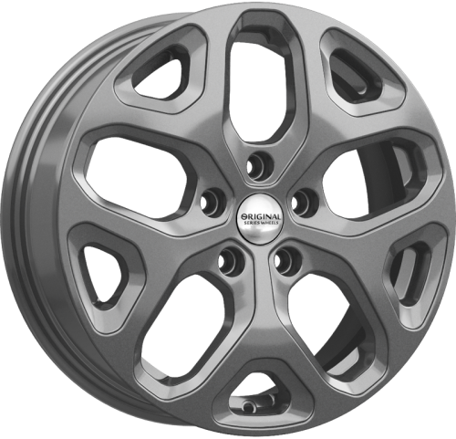 Колесный диск Скад KL-307 6.5x17/5x114.3 D67.1 ET48 Темно-серый цвет с перламутровыми оттенками купить в Самаре фото №1