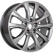 Ifree Реплика КС776 (ZV 17_AUDI A4) 7x17/5x112 D66.6 ET46 Темно-серебристый