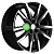 Khomen Wheels KHW1905 (Kodiaq/Tiguan) 7,5x19/5x112 ET43 D57,1 Black-FP