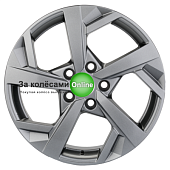 Колесный диск Khomen Wheels KHW1712 (A4) 7x17/5x112 ET46 D66,6 G-Silver купить в Самаре
