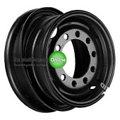 Kronprinz/Accuride 10/286/222/120 12x21/10x286 ET120 D222 M28DS37 Black (4310-3101012) (12 мм) КАМАЗ-4310 3 000 кг