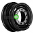 Kronprinz/Accuride 10/286/222/100 12x21/10x286 ET100 D222 M28DS37 Black (43118-3101012) (12 мм) КАМАЗ-43118 4 000 кг