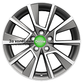 Khomen Wheels KHW1802 (Karoq) 7x18/5x112 ET45 D57,1 Gray-FP