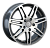 Replay A25 8x18/5x112 D66.6 ET39 Насыщенный темно-серый полностью полированный