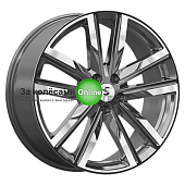 Premium Series КР014 (Jetour T2) 8x20/5x108 ET39 D60,1 Diamond Gloss Graphite