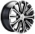 Khomen Wheels KHW1610 6.5x16/5x115 D70.1 ET41 Black-FP