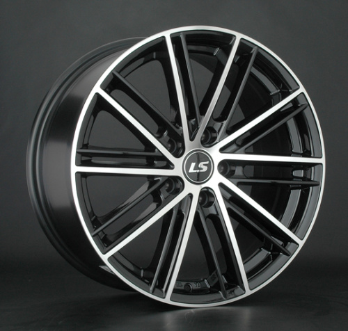 Колесный диск LS 480 7.5x17/5x114.3 D73.1 ET45 Чёрный полностью полированный купить в Самаре фото №1