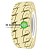 Galaxy MFS 101 SDS (NM) 12/8,00G(250/60-12) 23x10- Цельнолитая немаркая с бортом ИНДИЯ