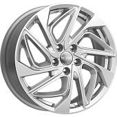 iFree КС883(ZV 18_Geely Atlas) 7x18/5x114.3 D60.1 ET45 Silver