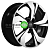 Khomen Wheels KHW1724 (Exeed LX) 7x17/5x108 ET33 D60,1 Black-FP