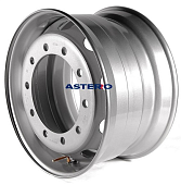 Asterro 2239D 11.75x22/10x335 D281 ET127 Silver
