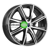 K&K Арнар (КС896) 7x17/5x105 ET35 D56,6 Алмаз черный