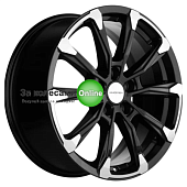 Khomen Wheels KHW1808 (Koleos) 7,5x18/5x114,3 ET35 D66,1 Black-FP