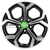 Khomen Wheels KHW1606 (Corolla) 6,5x16/5x114,3 ET45 D60,1 Black-FP