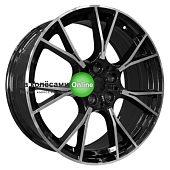 PDW 5407 8,5x20/5x112 ET25 D66,6 Gloss Black Machine Face ()