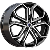 K&K Пандора 8.5x19/5x127 D71.6 ET56 Алмаз Черн