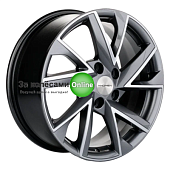 Khomen Wheels KHW1714 (Changan CS35/CS35 Pro) 7x17/5x110 ET46 D63,3 Gray-FP