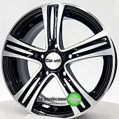 Carwel Лямбда 109 6x15/5x100 D57.1 ET38 Серебристый металлик