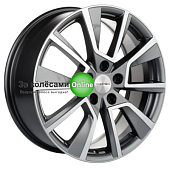 Khomen Wheels KHW1802 (Coolray) 7x18/5x114,3 ET50 D54,1 Gray-FP