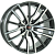 LegeArtis Concept-B536 10.5x21/5x112 D66.6 ET43 Насыщенный темно-серый полностью полированный