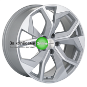 Колесный диск Khomen Wheels KHW2006 (Q8) 8,5x20/5x112 ET20 D66,5 Brilliant Silver-FP купить в Самаре