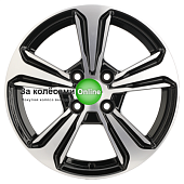 Khomen Wheels KHW1502 (Rio/Solaris) 6x15/4x100 ET46 D54,1 Black-FP