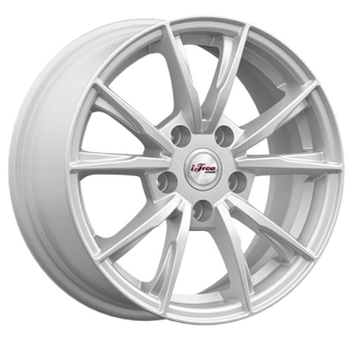 Колесный диск iFree Сион 6.5x15/5x100 D57.1 ET38 Серебристый купить в Самаре фото №1