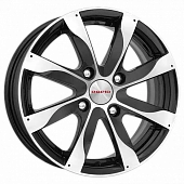 K&K Джемини 6x15/4x114.3 D66.1 ET40 Алмаз Черн