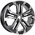 СКАД Premium Series КР015 (19_Geely Tugella) 7.5x19/5x108 D63.35 ET46 Серый глянцевый с полированной лицевой частью