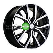 Khomen Wheels KHW1806 (Teana/X-trail/Juke) 7x18/5x114,3 ET45 D66,1 Black-FP