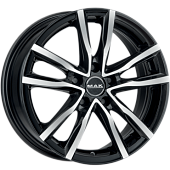 Mak Milano 7x17/5x112 D76 ET42 Black Mirr