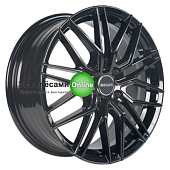 INCH FA8539 7x17/5x100 ET48 D56,1 Full Black Round (ZJH) FlowForming