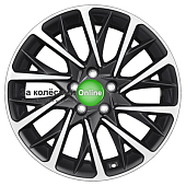 Колесный диск Khomen Wheels KHW1804 (Audi A4/A6) 7,5x18/5x112 ET39 D66,6 Black-FP купить в Самаре