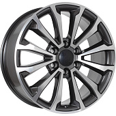 СКАД Premium Series КР006 (20_TANK 500) 8.5x20/6x139.7 D100.1 ET33 Светло-серый зеркальный