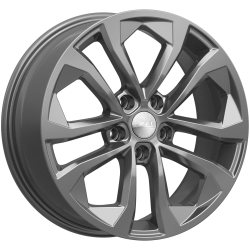 Колесный диск Скад Тукан 7x17/5x108 D67.1 ET35 Темно-серыйцветс перламутровыми оттенками купить в Самаре фото №1