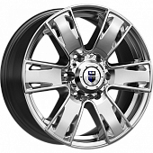 K&K Севенна 7x17/6x139.7 D67.1 ET38 Темно-серебристый