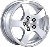 Скад Акула 6x16/4x100 D54.1 ET52 Серебристый