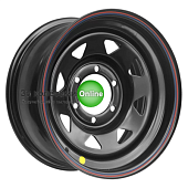 ZEPP 4x4 Toyota Nissan Х (треуг. мелкий) 8x16/6x139,7 ET10 D110 Черный (LTM) (с увелич.полкой)