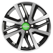 Колесный диск Khomen Wheels KHW1609 (Rio II/Solaris II) 6x16/4x100 ET46 D54,1 Black-FP купить в Самаре