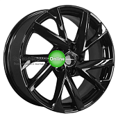 Khomen Wheels KHW1714 (Jac/Москвич 3) 7x17/5x108 ET40 D54,1 Black
