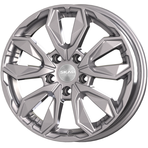 Колесный диск Скад Сочи 6x16/4x100 D60.1 ET41 Темно-серебристый купить в Самаре фото №1