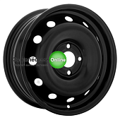 Magnetto 15012 AM 6x15/4x98 ET35 D58,5 Black VAZ 2110 & later, Fiat Panda