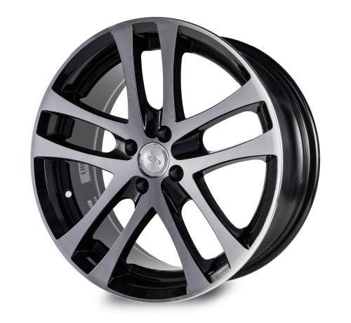 Колесный диск Race Ready CSS266 7.5x17/4x98 D58.6 ET28 Черный глянцевый с полировкой купить в Самаре фото №1