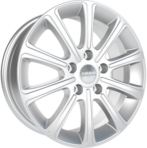 Колесный диск Скад Милан 6.5x16/5x114.3 D60.1 ET45 Серебристый купить в Самаре фото №1