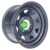 Off-Road Wheels Toyota Hilux 2.5D, 3.0D 8x16/6x139,7 ET10 D110 Черный (треуг. мелкий, с увелич.полкой под суппорт)