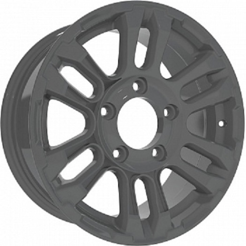 Колесный диск Скад Тайга 7x16/5x139.7 D98.5 ET40 черно-серыйцветс перламутровыми оттенками купить в Самаре фото №1